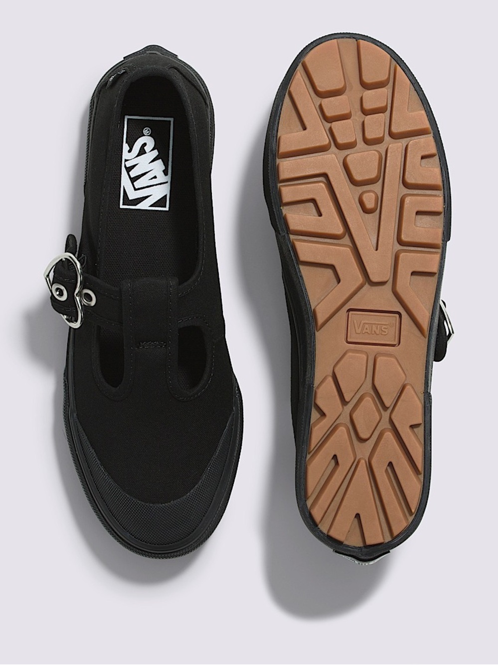 Vans | New Mary Jane Style 93 Black Heart Buckle Shoe - Picture 3 of 9